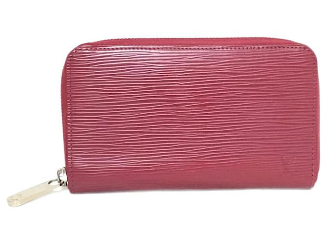 Louis Vuitton Zippy Pink Leather  ref.1202978