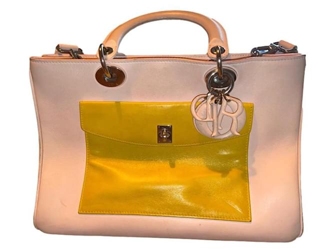 Diorissimo Dior Handbags Pink Leather  ref.1203156