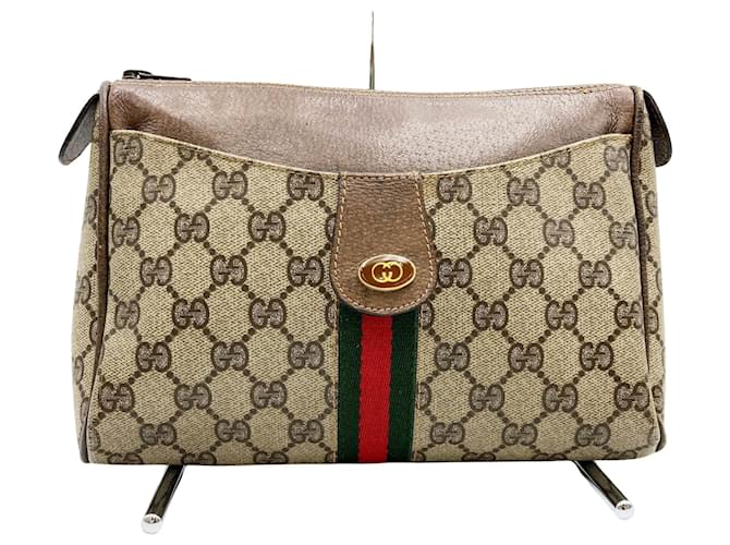 Gucci Ophidia Bege Lona  ref.1203188
