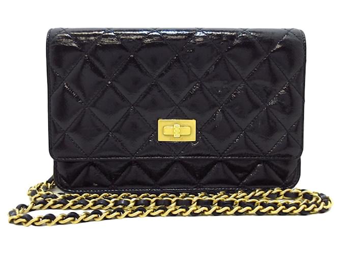 Timeless Chanel 2.55 Black Leather  ref.1203245