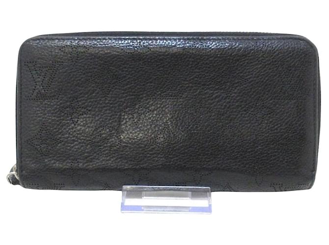 Louis Vuitton Portefeuille zippy Black Leather  ref.1203296