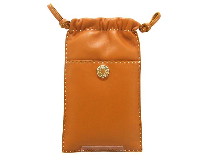 Hermès -- Brown Leather  ref.1203427
