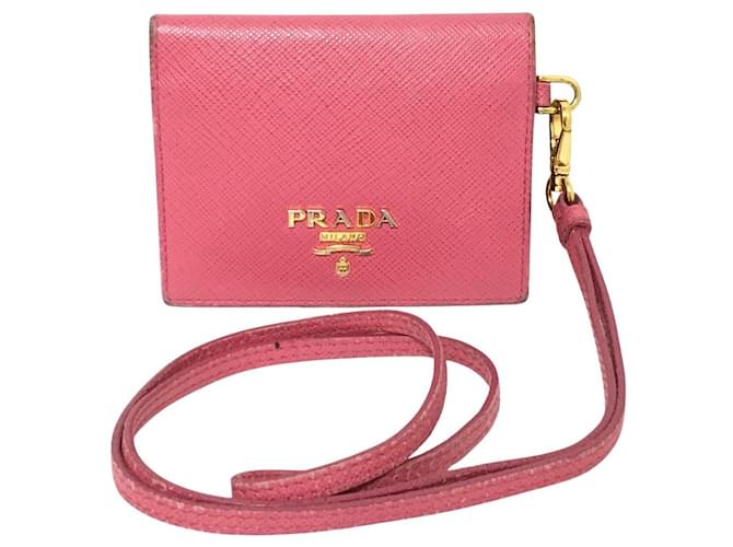 Prada Pink Leather  ref.1203443