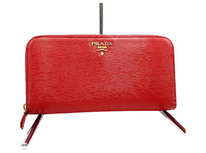 Prada Saffiano Red Leather  ref.1203510
