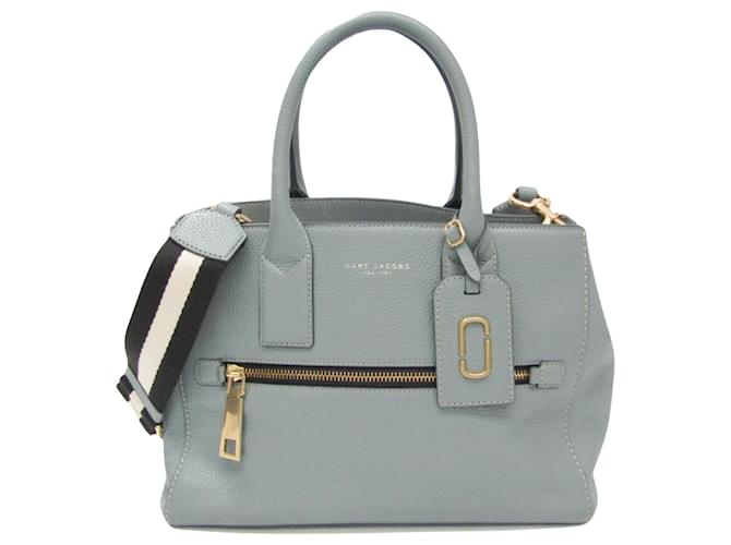 Marc Jacobs -- Grey Leather  ref.1203567