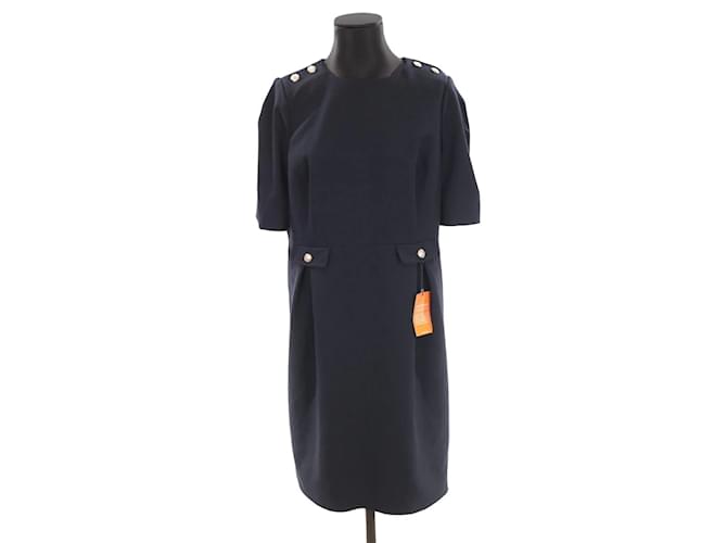 Lk Bennett Robe bleu Polyester  ref.1203584