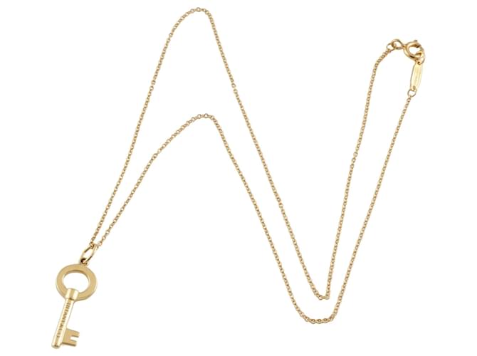 Tiffany & Co key Golden Pink gold  ref.1203643