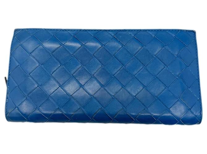 Bottega Veneta Blue Leather  ref.1203657