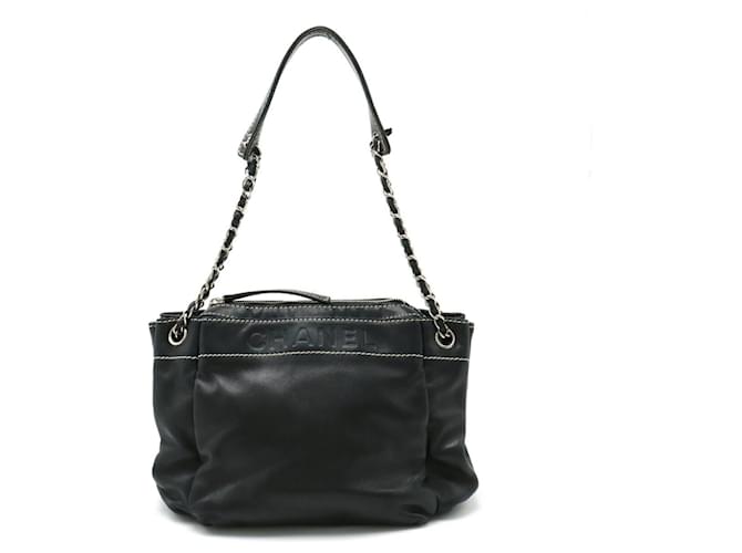 Timeless Chanel - Black Leather  ref.1203912