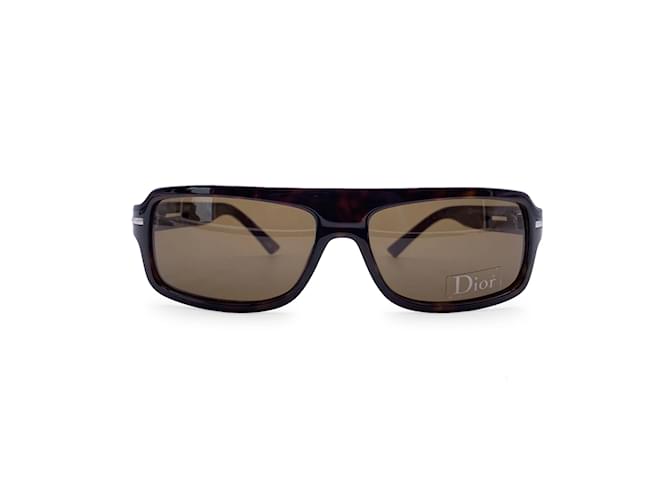 Christian Dior Dior Homme Black Black Tie 70/s Sunglasses 086EC 56/15 135mm Brown Plastic  ref.1203954