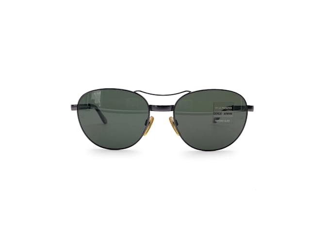 Giorgio Armani Vintage Gunmetal Sunglasses 644 905 135 mm Grey  ref.1203960