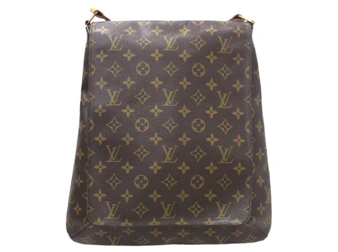 Louis Vuitton Musette Brown Cloth  ref.1204155