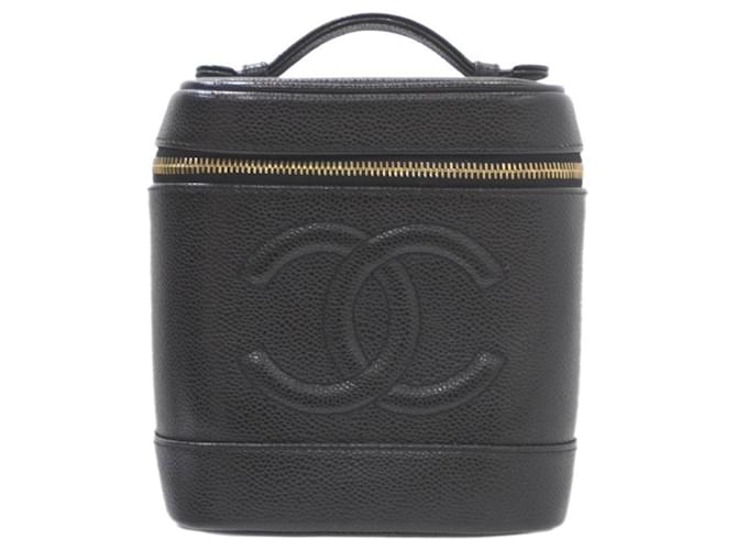 Timeless Chanel Black Leather  ref.1204167