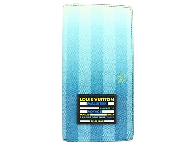 Louis Vuitton Azul Lona  ref.1204170