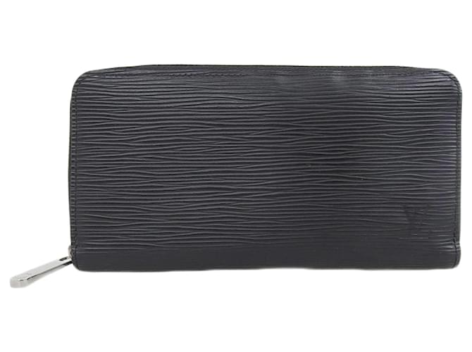 Louis Vuitton Zippy Black Leather  ref.1204217