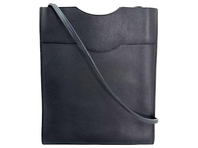Hermès Onimetou Black Leather  ref.1204219
