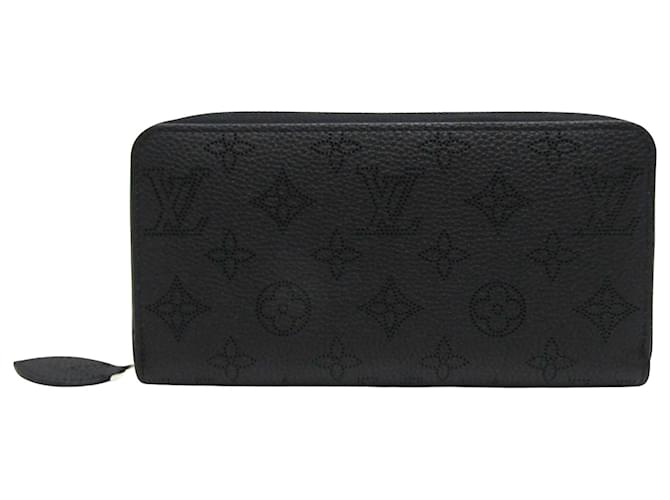 Louis Vuitton Zippy Wallet Cuir Noir  ref.1204267