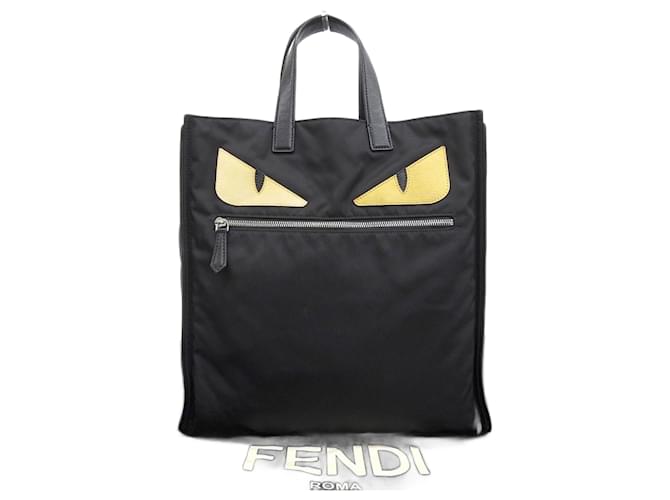 Fendi Monster Black Synthetic  ref.1204284