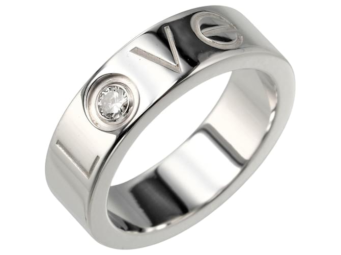 Cartier Love Or blanc Argenté  ref.1204454