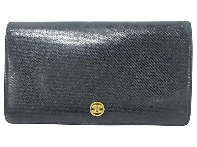 Timeless Chanel Black Leather  ref.1204463