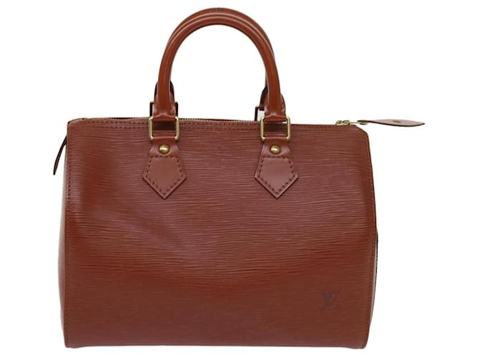 Louis Vuitton Speedy 25 Brown Leather  ref.1204511