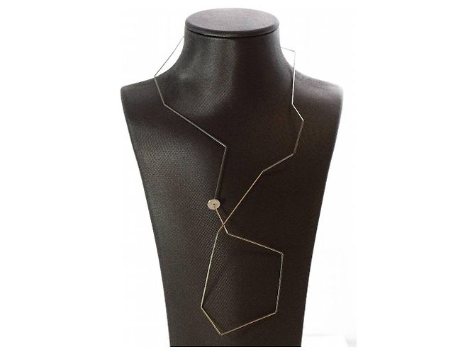 Autre Marque Collana NIESSING in PLATINO. Argento