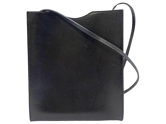 Hermès Onimetou Black Leather  ref.1204579