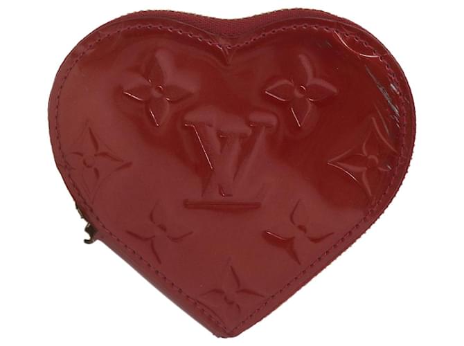 Louis Vuitton Porte-monnaie Red Patent leather  ref.1204615