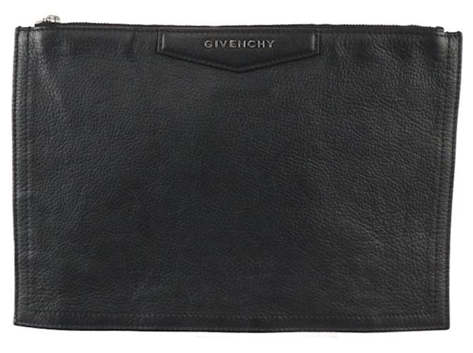 GIVENCHY Black Leather  ref.1204633