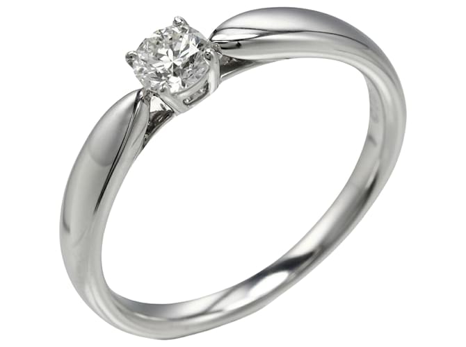 Tiffany & Co Solitaire Silber Platin  ref.1204669
