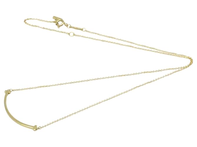 Tiffany & Co T Sonrisa Dorado Oro amarillo  ref.1204738
