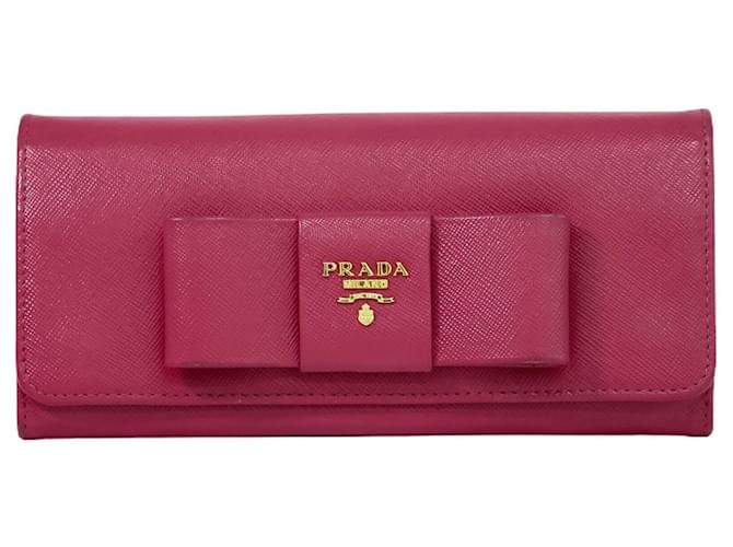 Prada Saffiano Pink Leather  ref.1204804