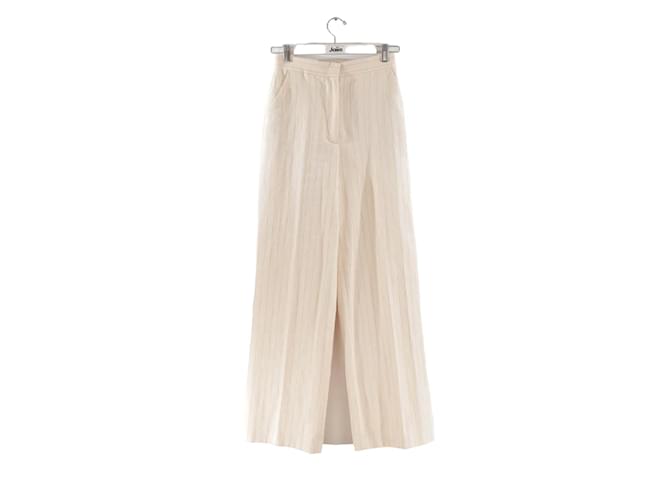 Vanessa Bruno Wide cotton pants White  ref.1204838