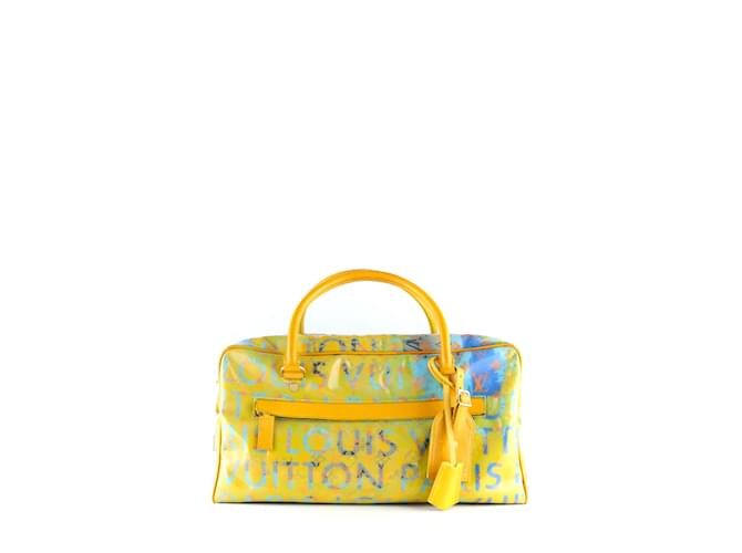 LOUIS VUITTON  Handbags T.  leather Yellow  ref.1204862