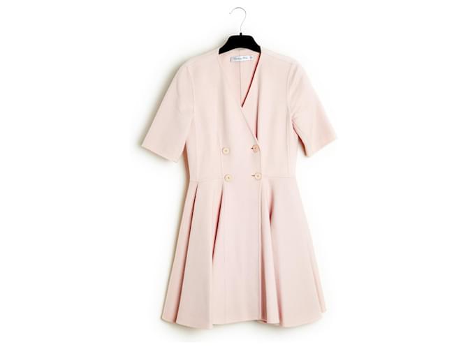 Christian Dior 2016 Light Pink Cashmere dress FR36  ref.1205041