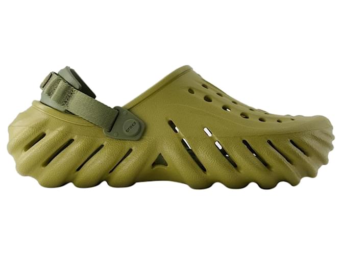 Autre Marque Echo Sandalen – Crocs – Thermoplast – Aloe Green Grün  ref.1205113