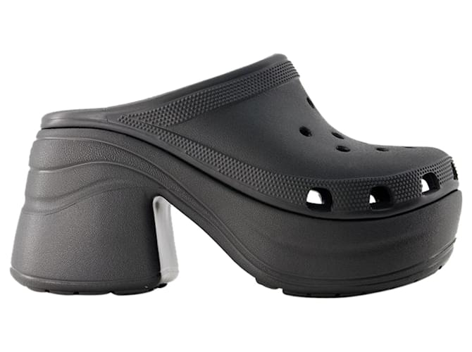Autre Marque Siren Sandals - Crocs - Thermoplastic - Black  ref.1205216