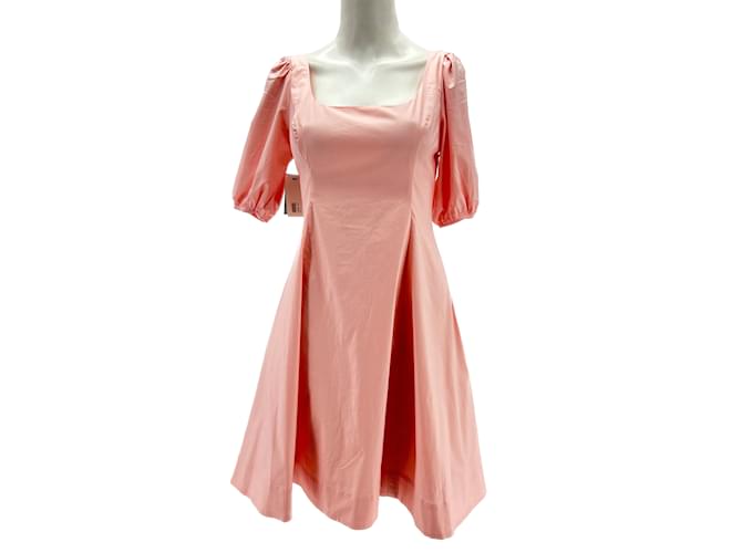 STAUD  Dresses T.US 4 cotton Pink  ref.1205345