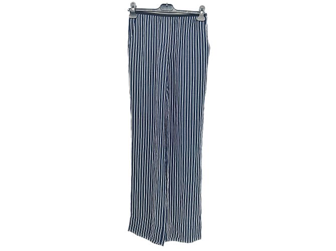 Pantaloni Theory T.FR 32 Seta Blu navy