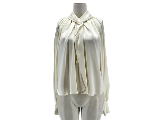 Autre Marque AWAKE NY  Tops T.fr 36 polyester White  ref.1205356