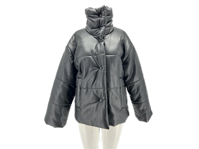 NANUSHKA  Coats T.International S Polyester Black  ref.1205380