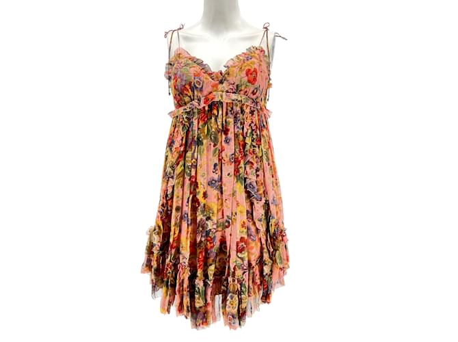 ZIMMERMANN  Dresses T.0-5 2 silk Pink  ref.1205381