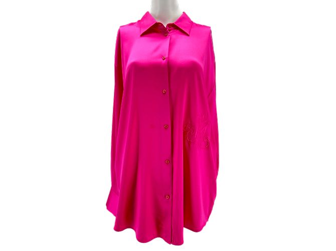 DMN Tops T.FR Einheitsgröße Seide Pink