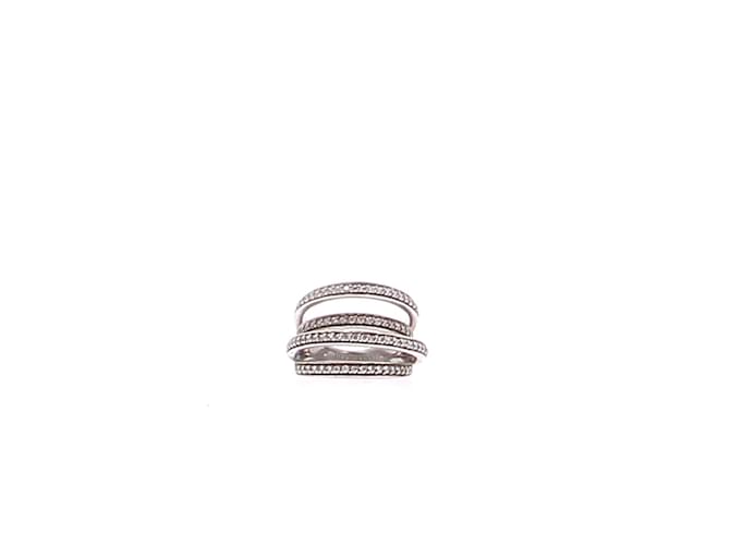 Autre Marque ALAN CROCETTI  Rings T.mm 55 silver Silvery  ref.1205402