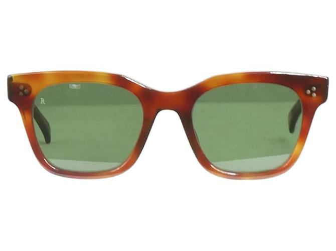 Autre Marque Braune Sonnenbrille mit quadratischem Rahmen Acetat  ref.1205439