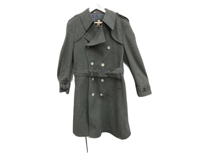 Autre Marque casaco loden vintage 70tamanho S Verde escuro Lã  ref.1205637
