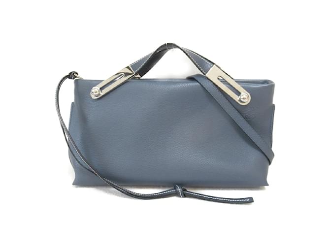 Loewe Leather Missy Bag Blue  ref.1205763