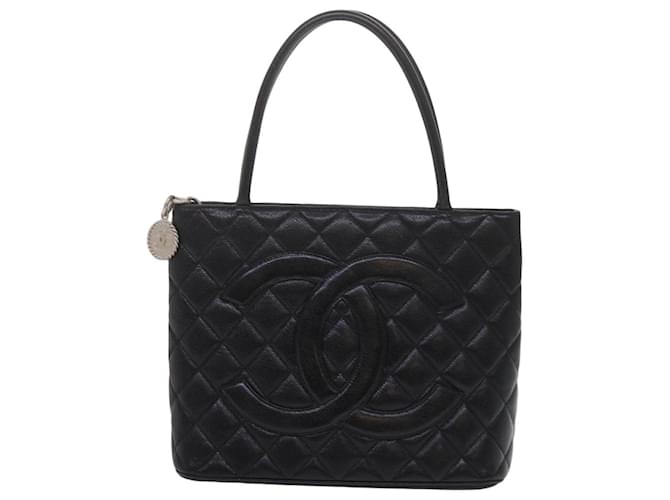 Timeless Chanel Black Leather  ref.1205855