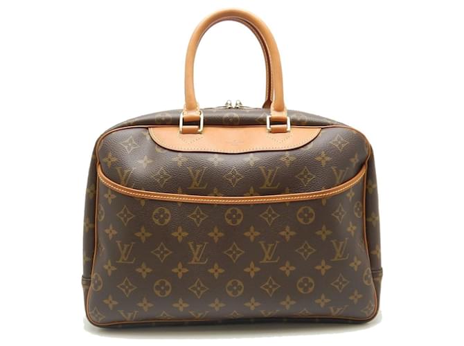 Louis Vuitton Deauville Brown Cloth  ref.1205869
