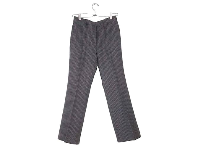 Nina Ricci Straight wool pants Grey  ref.1205890